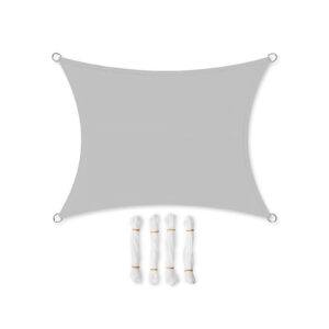 SONGMICS aurinkopurje Camping vaaleanharmaa