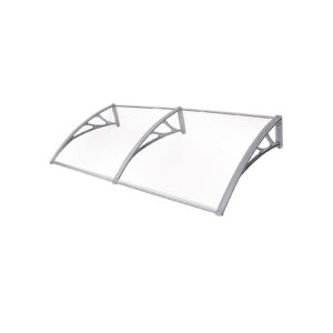 SONGMICS 155 x 96 cm baldakin transparent-gr?