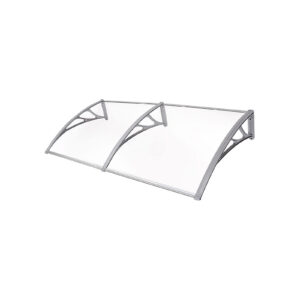 SONGMICS canopy 195 x 96 cm transparent gray