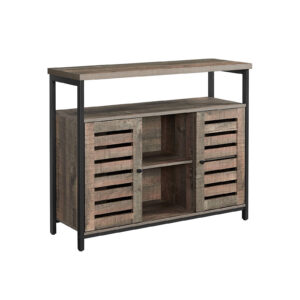 VASAGLE kitchen cabinet with open shelves