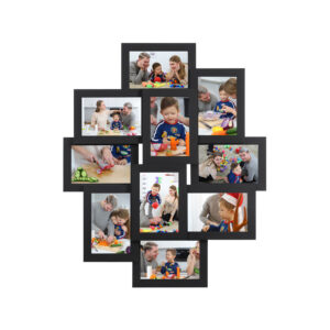 SONGMICS billedrammecollage 10 fotos sort