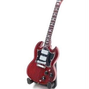 Mini guitar 15 cm - BMG-008 Angus Young-stil