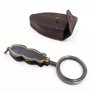 Forstørrelsesglas i læderetui - C-60