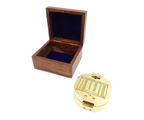 Brunton compass in a wooden box - CB5 - Image 4