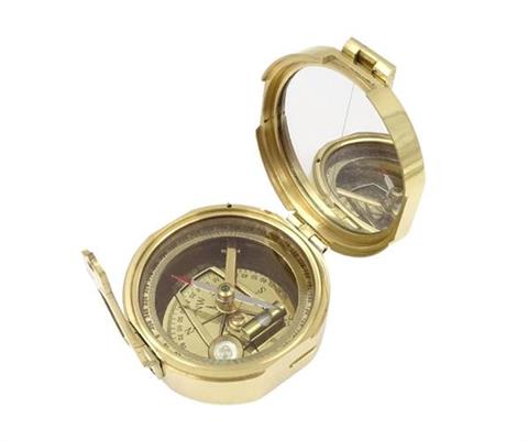 Brunton compass in a wooden box - CB5 - Image 6