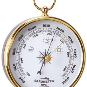 Barometer in brass frame o 110 mm - 27.6245