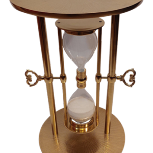 Metalbord med timeglas 30 minutter - 1051