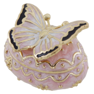 Ainutlaatuinen metallinen korurasia - Perhonen - B0782-00