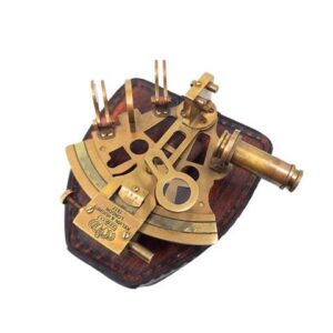 Sekstant i læderetui - NSLB72/4