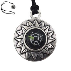 Compass Necklace - Pendant working compass - BRU25CL