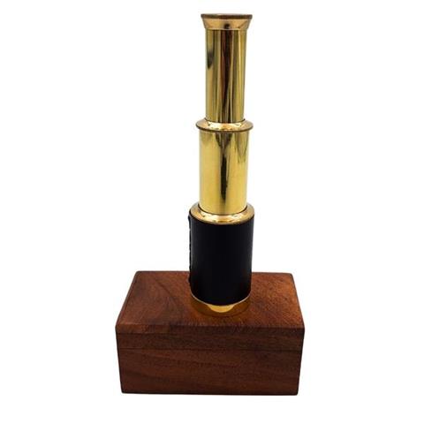 Brass Vintage Telescope in Wooden Box – NC 1111 - Image 5