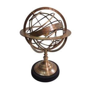 Big Brass Astrolabe - Armillary Sphere – Office Decoration – AML141A