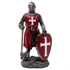 Crusader Knight figurine 18,5 cm - Polyresin - MC-23133