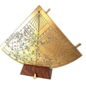 Brass Solar Quadrant Gunterr – H39
