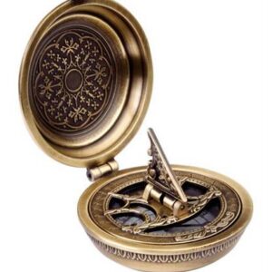 Brass Sundial with Compass – Urania propitia H45