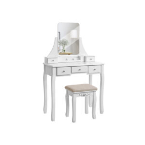 VASAGLE Stylish dressing table with 5 drawers