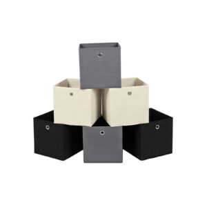 SONGMICS förvaringslådor, 6-pack