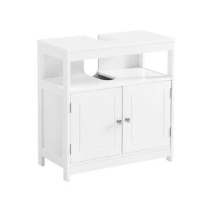 VASAGLE Matt White Vanity Unit
