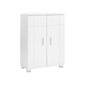 VASAGLE kylpyhuoneen kaappi säädettävillä hyllytasoilla