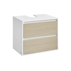 VASAGLE Wall-mounted sink cabinet with 2 drawers