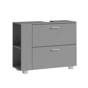 VASAGLE vanity cabinet 30 x 80 x 64 cm with open compartments