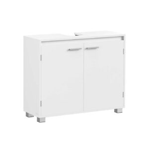 VASAGLE washbasin cabinet with doors and compartments