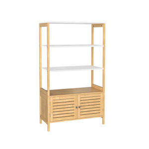 SONGMICS Bamboo Bathroom Cabinet