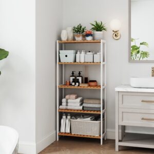 SONGMICS bathroom shelf, bathroom shelf, kitchen shelf