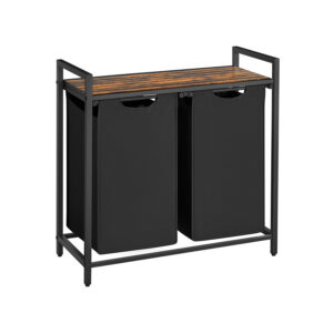 VASAGLE vasket?jskurv med udtr?kkelige vasket?jsposer