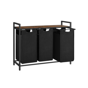 VASAGLE vasket?jskurv med 3 rum