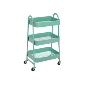 SONGMICS rullebord med 3 hylder