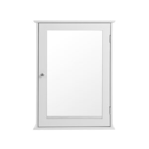 VASAGLE kylpyhuoneen kaappi peilillä