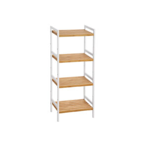 SONGMICS bathroom shelf with 4 shelves