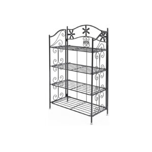 SONGMICS 4-tasoinen kylpyhuonehylly