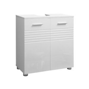 VASAGLE Washbasin Cabinet "Modern Notches"