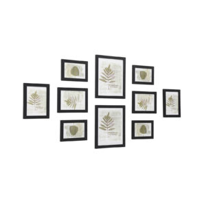 SONGMICS billedramme, 10 stk. s?t, sort