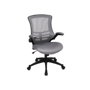 SONGMICS kontorstol med netbetr?k Gr?