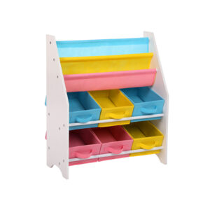 SONGMICS Colorful Bookshelf for Children