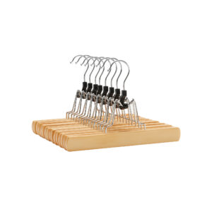 SONGMICS Buksestativ 8-delt s?t Naturfarver