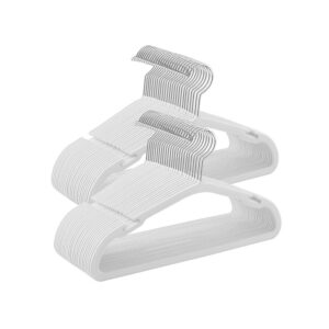 SONGMICS b?rneb?jler, 50 stk. s?t, 35 x 20 cm, skyhvid