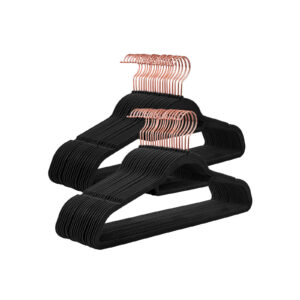 SONGMICS b?jler i fl?jl, 50 stk., sort-rosaguld