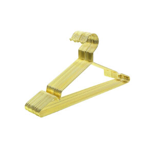 SONGMICS klädhängare i metall, 20-pack, guld