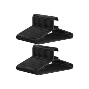 SONGMICS b?jle i plast, 30 stk. s?t, letv?gts, sort