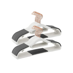 SONGMICS jakkeb?jler i plast, s?t med 30 stk.