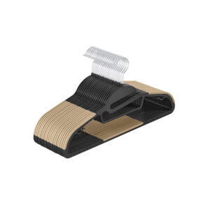 SONGMICS b?jler af plast, 20 stk. sort-brune