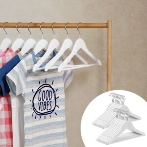 SONGMICS b?rneb?jler ahorn 20 stk. hvid