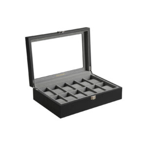 SONGMICS Charming watch box for 12 watches