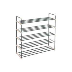 SONGMICS kenkähylly 5 metallista ritilähyllyä