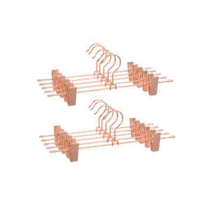 SONGMICS Clamp Brackets 10 pieces Rose Gold