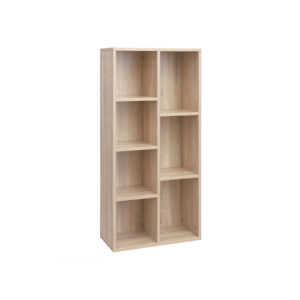 VASAGLE Yksinkertainen kirjahylly, 7 lokeroa